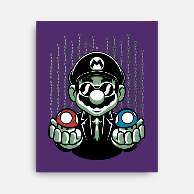 Game Mushroom Choice-None-Stretched-Canvas-Studio Mootant
