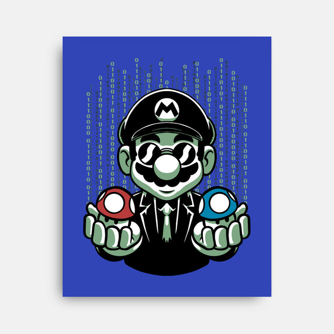 Game Mushroom Choice-None-Stretched-Canvas-Studio Mootant