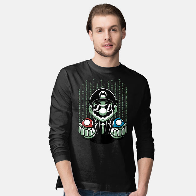 Game Mushroom Choice-Mens-Long Sleeved-Tee-Studio Mootant