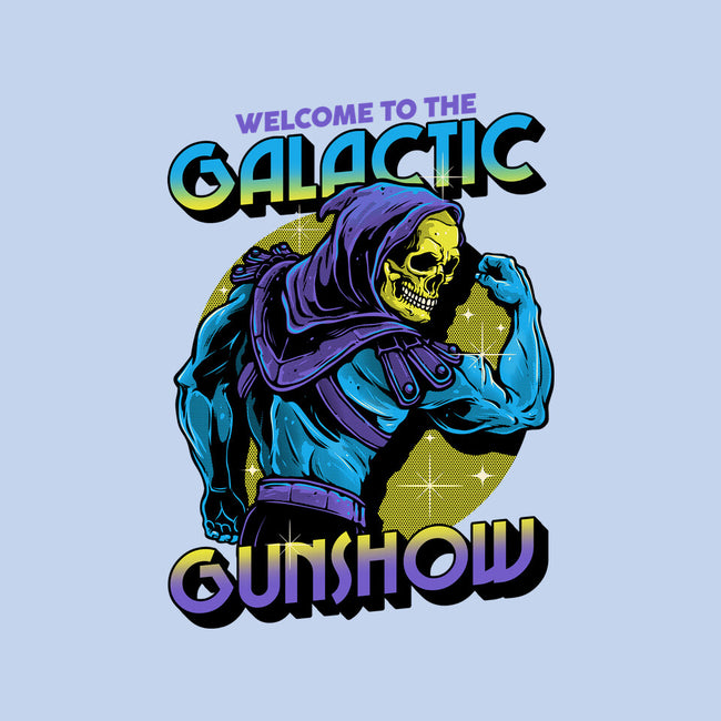 Welcome To The Galactic Gun Show-Mens-Basic-Tee-glitchygorilla
