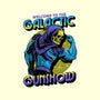 Welcome To The Galactic Gun Show-Mens-Basic-Tee-glitchygorilla