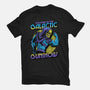 Welcome To The Galactic Gun Show-Mens-Basic-Tee-glitchygorilla
