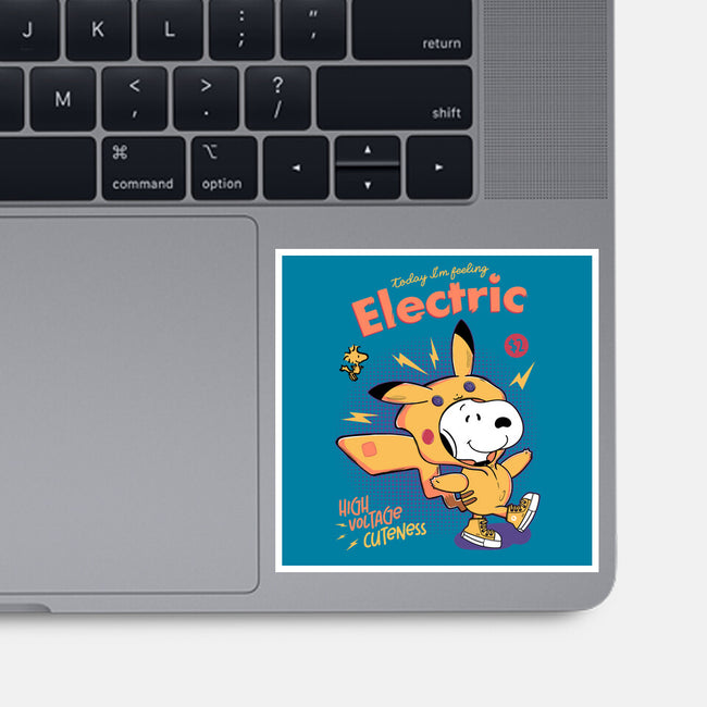 Feeling Electric-None-Glossy-Sticker-Jelly89
