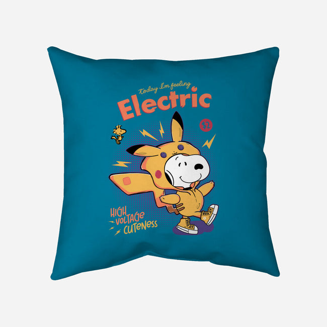 Feeling Electric-None-Removable Cover w Insert-Throw Pillow-Jelly89