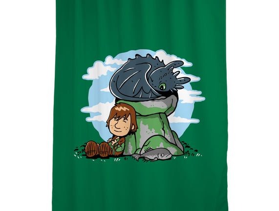 Relaxing With My Dragon