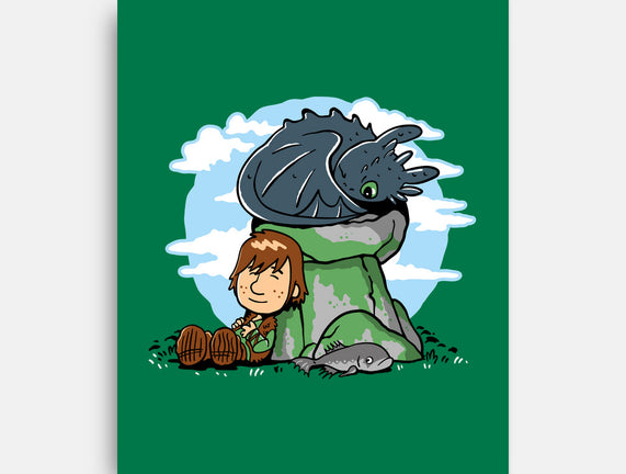 Relaxing With My Dragon