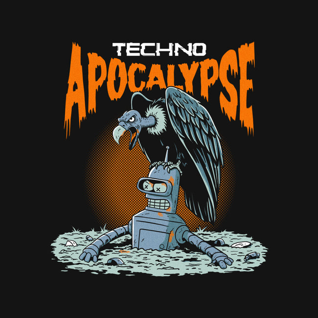 Techno Apocalypse-Mens-Basic-Tee-P1yu5h