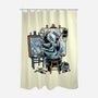 Painting Wizard-None-Polyester-Shower Curtain-glitchygorilla