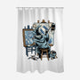 Painting Wizard-None-Polyester-Shower Curtain-glitchygorilla