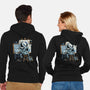 Painting Wizard-Unisex-Zip-Up-Sweatshirt-glitchygorilla