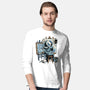 Painting Wizard-Mens-Long Sleeved-Tee-glitchygorilla
