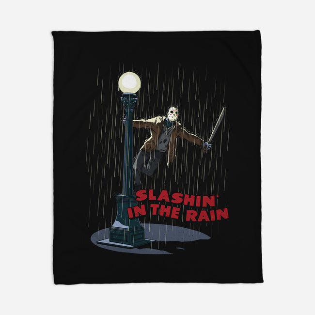 Slashin In The Rain-None-Fleece-Blanket-Getsousa!
