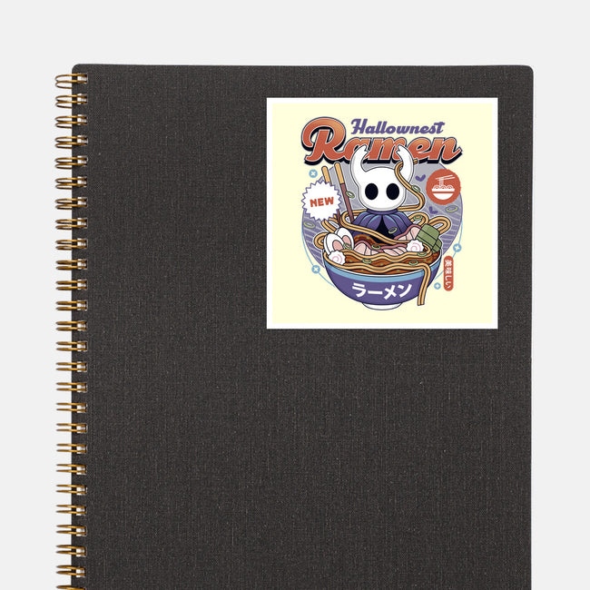 Hallownest Ramen Vintage-None-Glossy-Sticker-LAGELANTEE