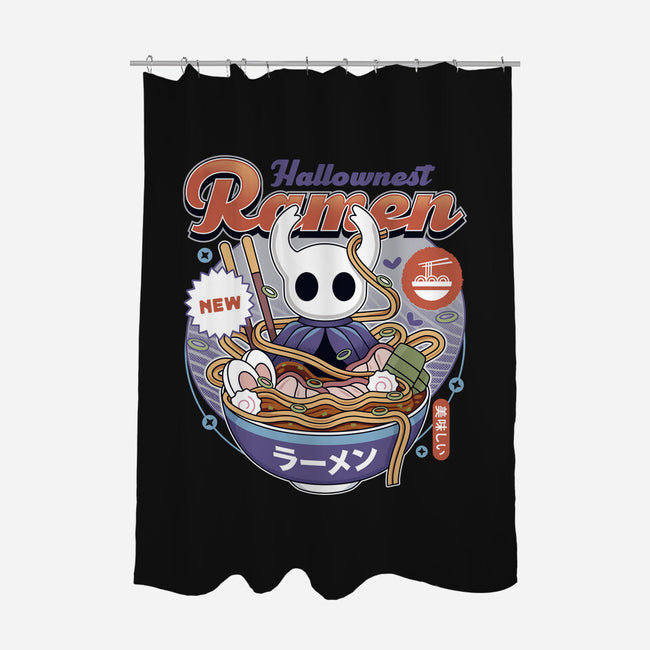 Hallownest Ramen Vintage-None-Polyester-Shower Curtain-LAGELANTEE