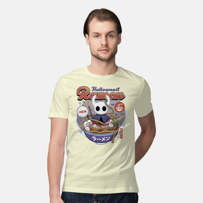 Hallownest Ramen Vintage-Mens-Premium-Tee-LAGELANTEE