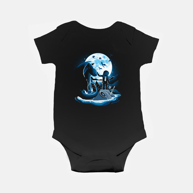Dragon Friendship-Baby-Basic-Onesie-Vallina84