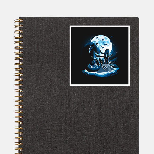 Dragon Friendship-None-Glossy-Sticker-Vallina84