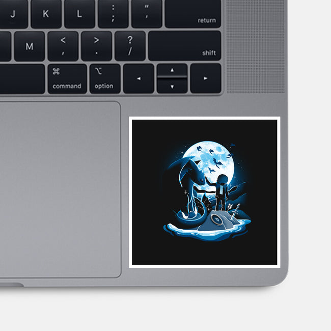 Dragon Friendship-None-Glossy-Sticker-Vallina84