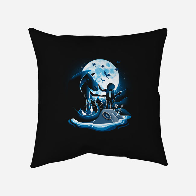 Dragon Friendship-None-Removable Cover w Insert-Throw Pillow-Vallina84