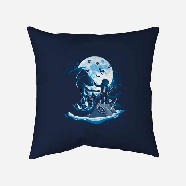 Dragon Friendship-None-Removable Cover w Insert-Throw Pillow-Vallina84