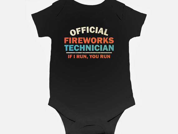 Official Fireworks Technician