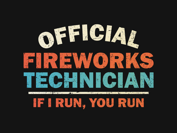 Official Fireworks Technician