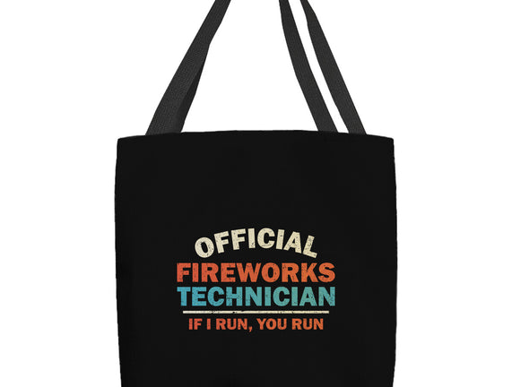 Official Fireworks Technician