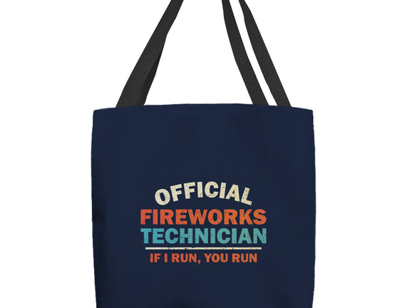 Official Fireworks Technician