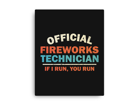 Official Fireworks Technician