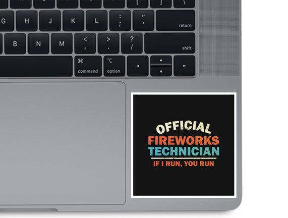 Official Fireworks Technician