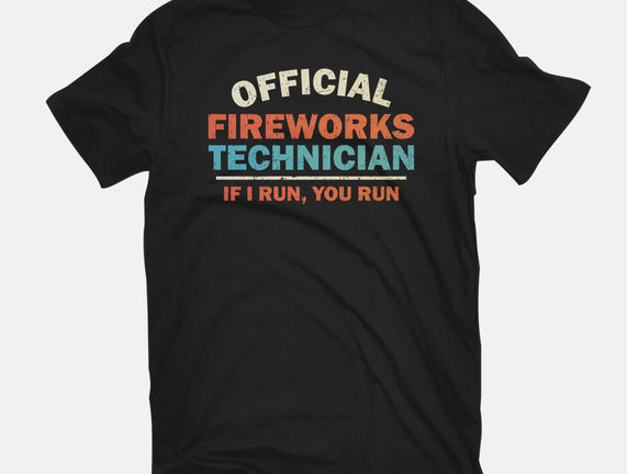 Official Fireworks Technician
