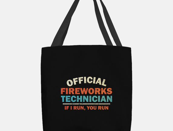 Official Fireworks Technician