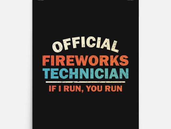 Official Fireworks Technician