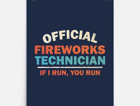 Official Fireworks Technician