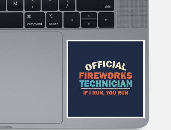 Official Fireworks Technician