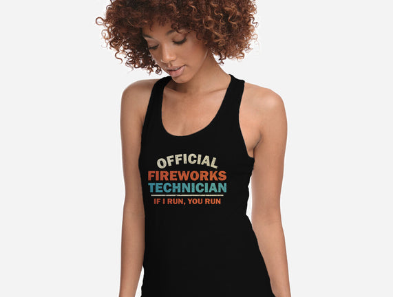 Official Fireworks Technician