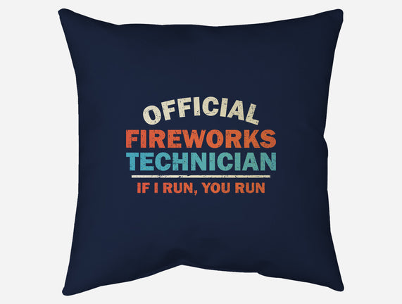 Official Fireworks Technician