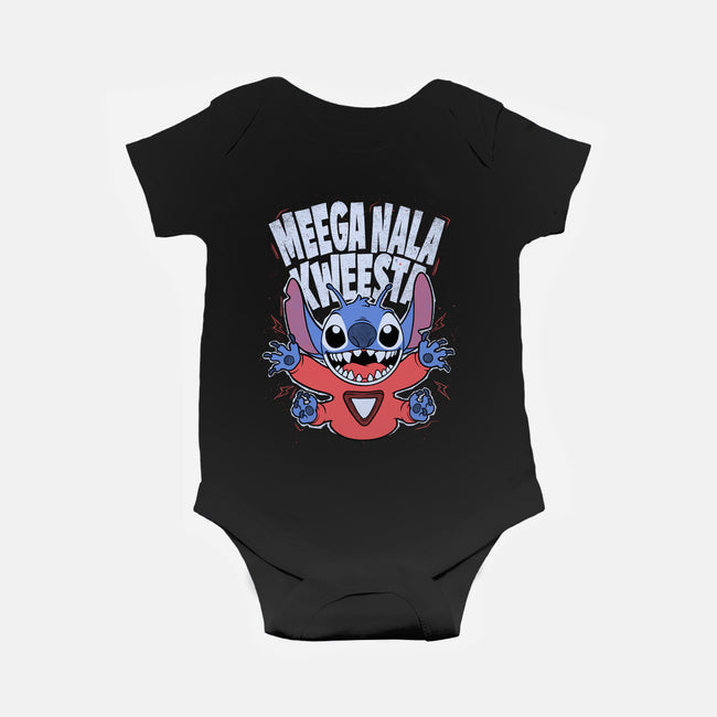 Bad Word Alien-Baby-Basic-Onesie-Studio Mootant