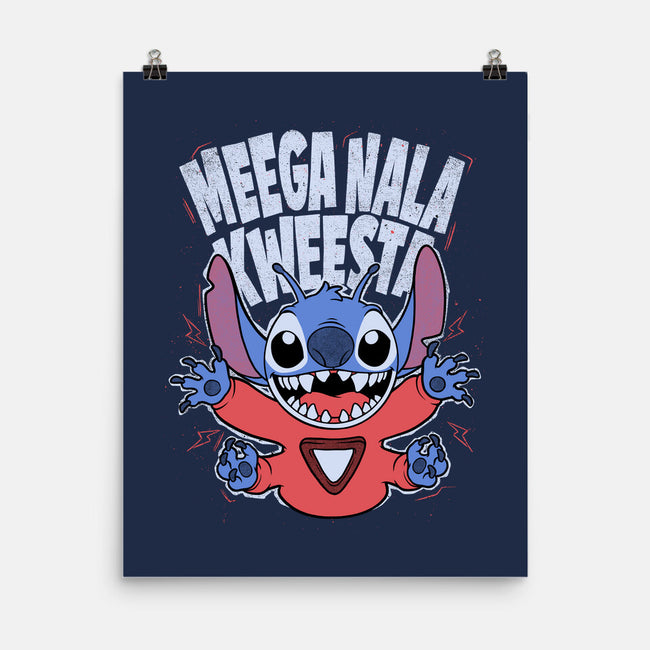 Bad Word Alien-None-Matte-Poster-Studio Mootant