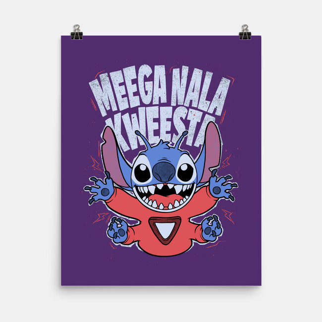 Bad Word Alien-None-Matte-Poster-Studio Mootant