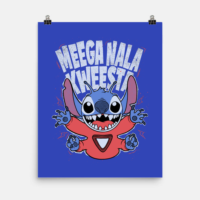 Bad Word Alien-None-Matte-Poster-Studio Mootant