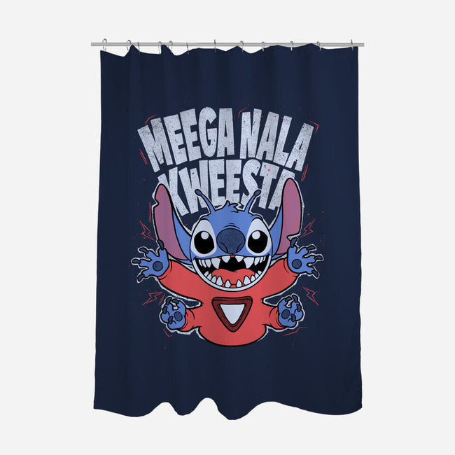 Bad Word Alien-None-Polyester-Shower Curtain-Studio Mootant