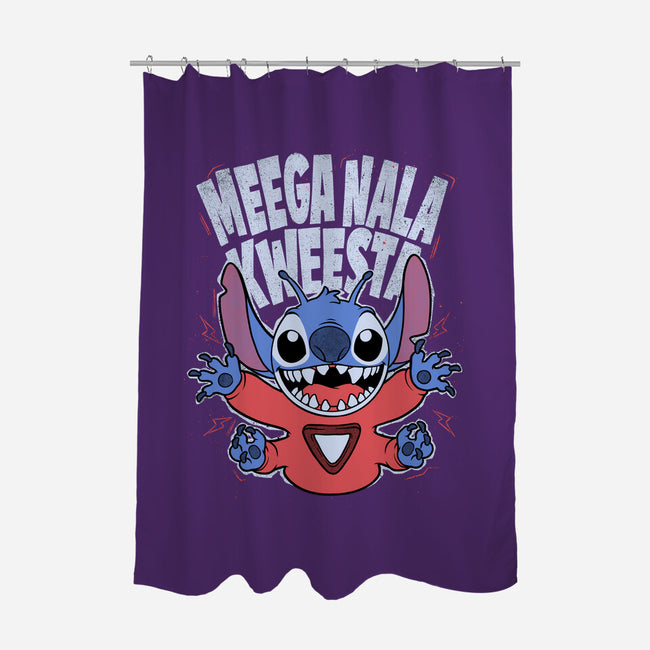 Bad Word Alien-None-Polyester-Shower Curtain-Studio Mootant