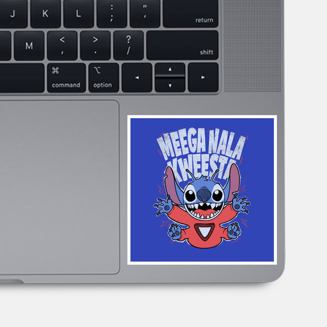 Bad Word Alien-None-Glossy-Sticker-Studio Mootant