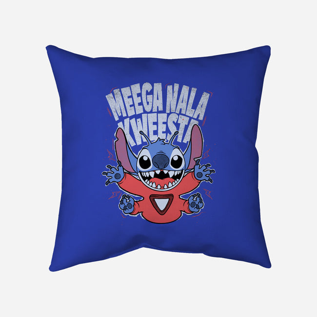 Bad Word Alien-None-Removable Cover w Insert-Throw Pillow-Studio Mootant