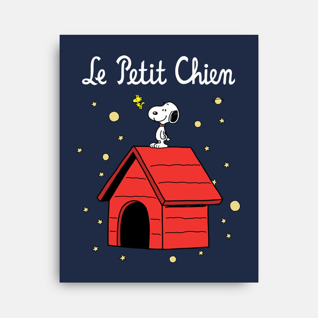 Le Petit Chien-None-Stretched-Canvas-Barbadifuoco