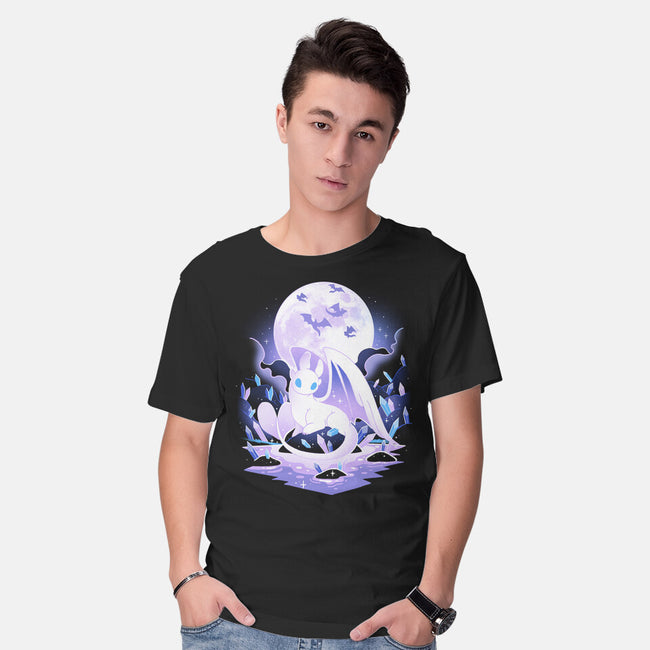 White Dragon-Mens-Basic-Tee-Vallina84