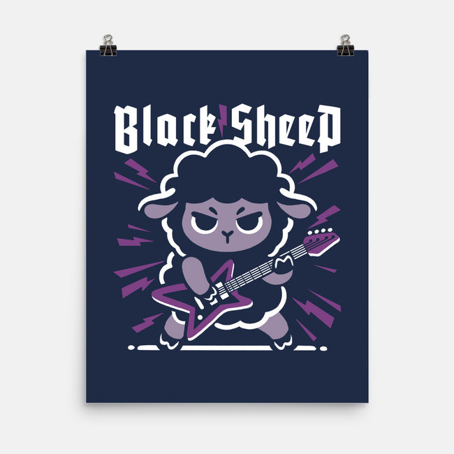 Black Sheep Rock Metal-None-Matte-Poster-NemiMakeit