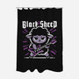 Black Sheep Rock Metal-None-Polyester-Shower Curtain-NemiMakeit