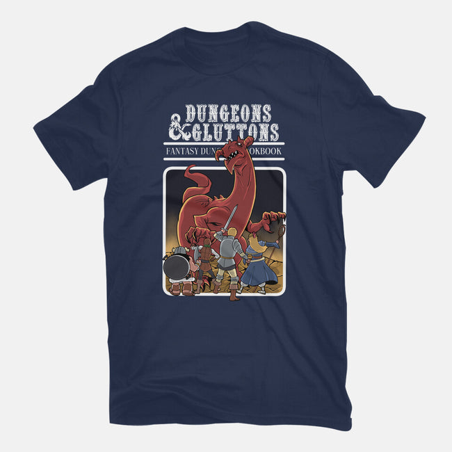 Dungeon Cookbook-Mens-Basic-Tee-zascanauta